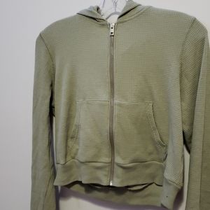 Tna thermal zip hoodie